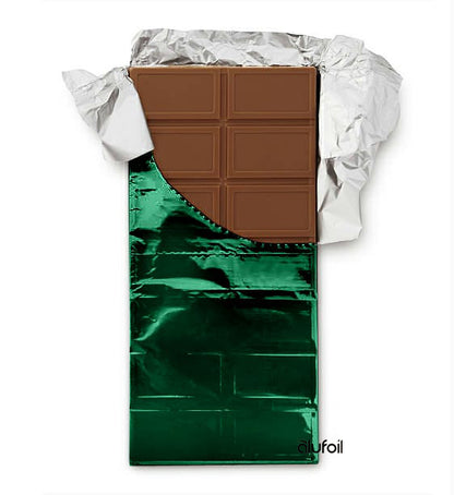 Colored confectioners foil sheets for wrapping candy and chocolate – Alufoil
