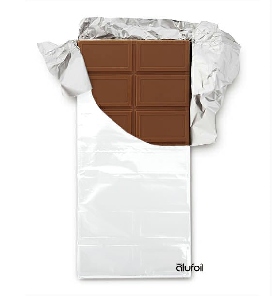 Colored confectioners foil sheets for wrapping candy and chocolate – Alufoil