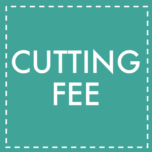 Set-up Fee (less than $500 per material)
